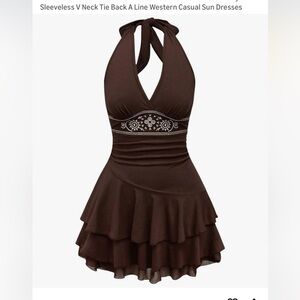 Western Casual Sun Dress, early 2000’s vibe